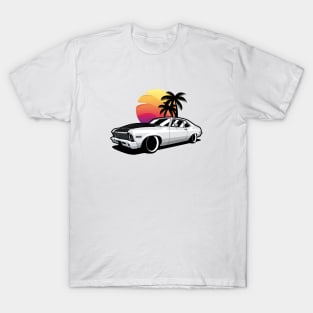 White Nova Classic American Coupe T-Shirt